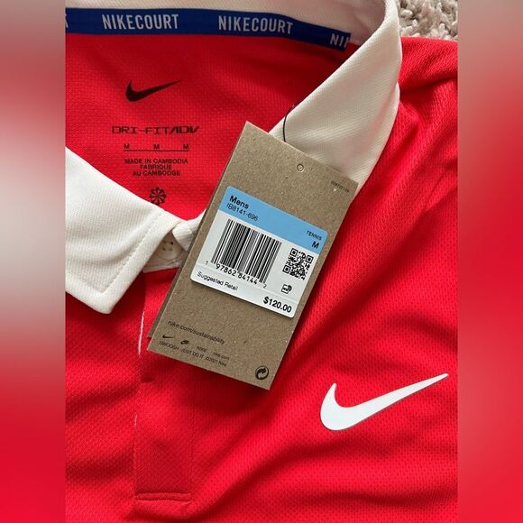 Lot of 2: Nike Court Advantage Slam Long Sleeve Polo - Picture 8 of 12